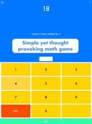 math quiz brain game iPad Captures Décran 1