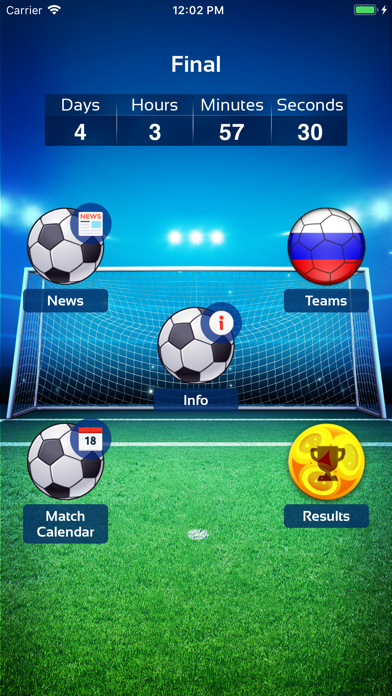 World Cup App: Russia 2018 Screenshot 1