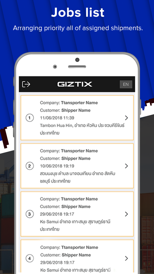 #1. Giztix Driver (iOS) Podle: Giztix Co.,Ltd.