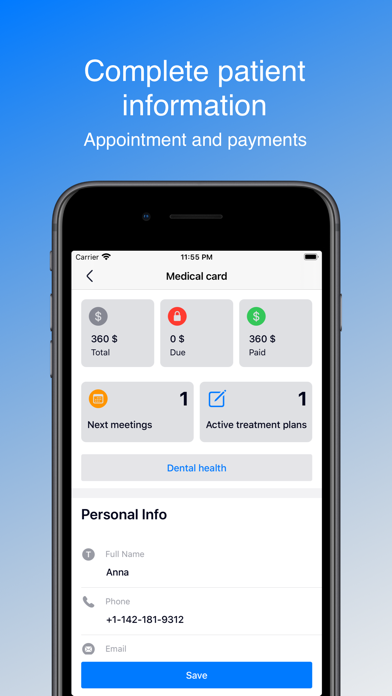 Dental Assistant - Dental Plan Screenshot