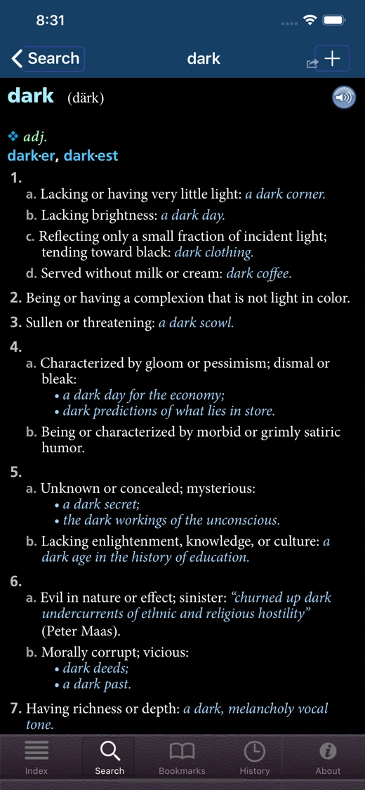 American Heritage Dictionary 5 screenshot 10