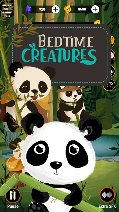 Screenshot #1 pour Bedtime Creatures-Sleep Sounds