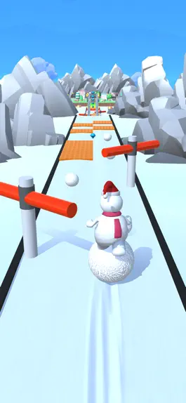 Game screenshot Giant Snowball Run apk