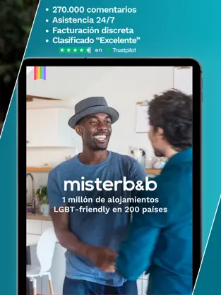 Captura de Pantalla 1 misterb&b - Viaje gay iphone