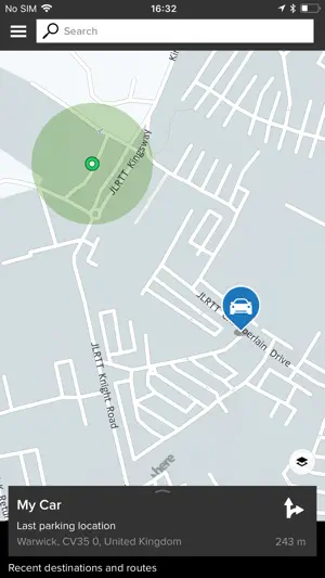 Jaguar Route Planner screenshot 1