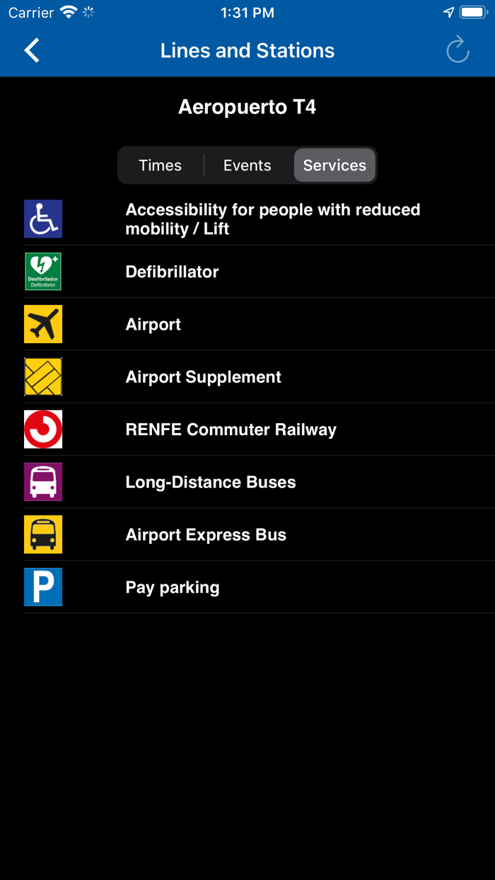 Official Metro de Madrid