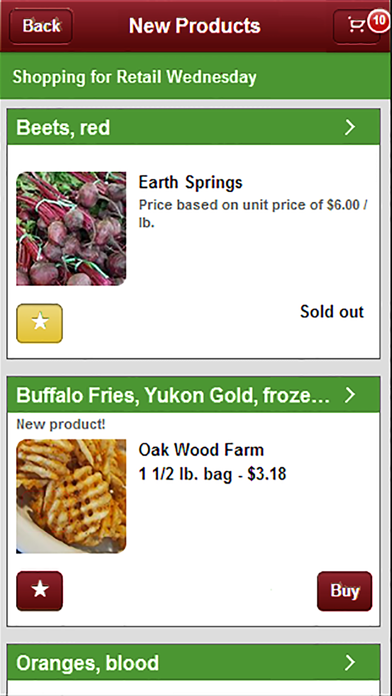 RHO Market Screenshot