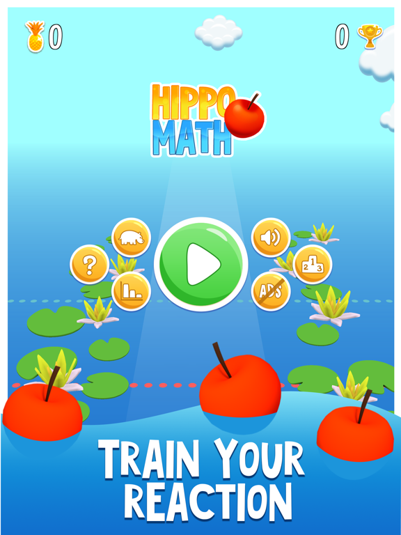 Screenshot #4 pour Hippo Math - Jeu de cerveau