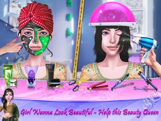 Indian Girl Royal Engagement iPad screenshot