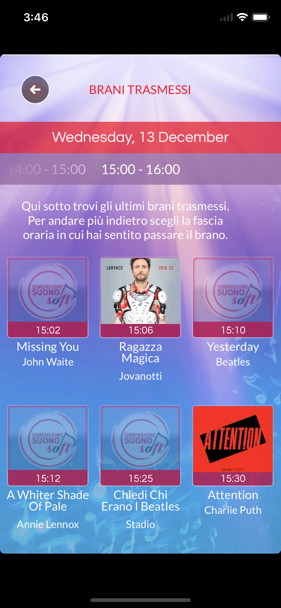 Dimensione Suono Soft screenshot 3
