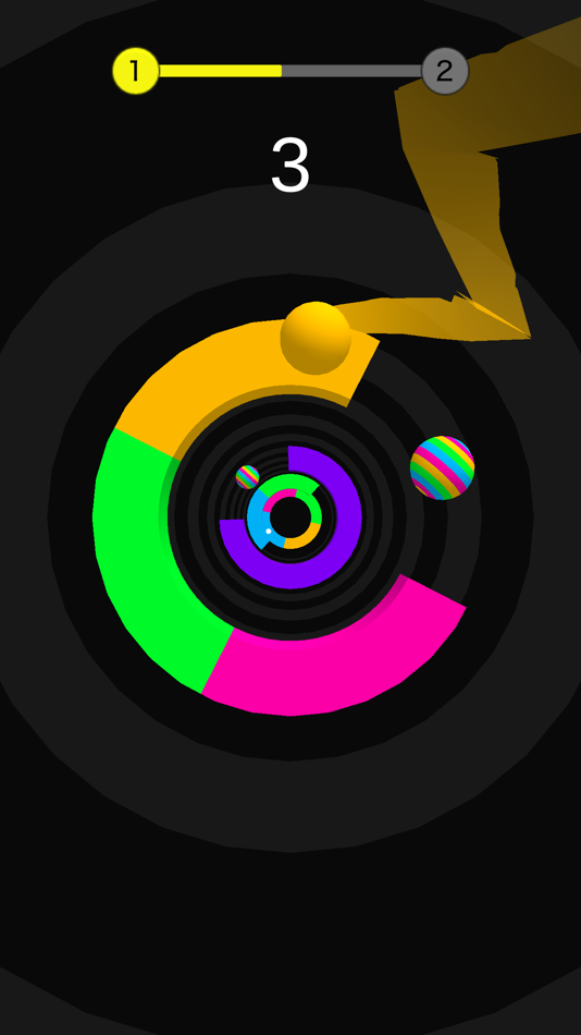 #3. Helix Color Ball - Switch Run (iOS) 由: 光耀 宁