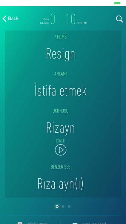 Yabancı Dil Kelime Ezberleme screenshot-7