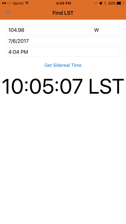Local Sidereal Time screenshot-4
