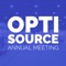 OptiSource Members and Suppliers private app for Annual Meeting details and schedules