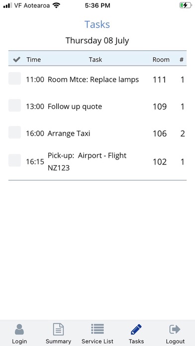 Callista Aurelian Housekeeping Screenshot