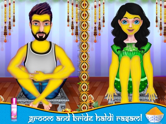 Royal Indian Girl Wedding iPad screenshot