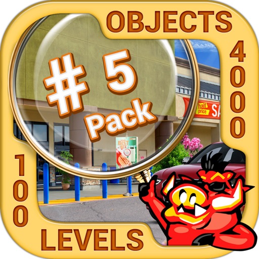 Pack 5 - 10 in 1 Hidden Object Icon