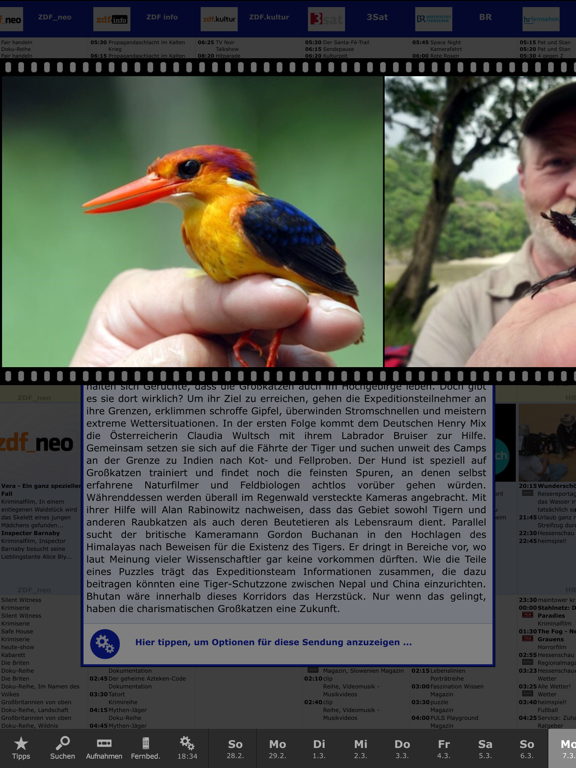 TV PRIMETIME - TV Programm iPad screenshot 3 - Entertainment app