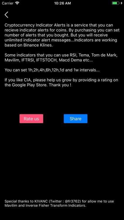 Crypto Indicator Alerts screenshot-3