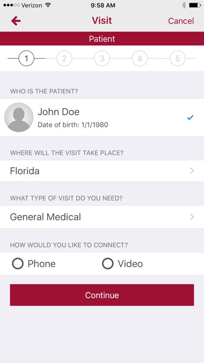 Orlando Health – Virtual Visit