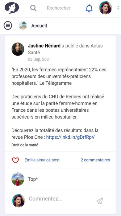 Femmes de Santé Screenshot