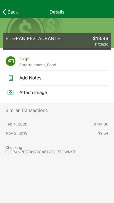 The Bank of Missouri Screenshot