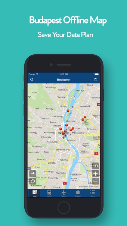 Budapest Offline Map - Metro