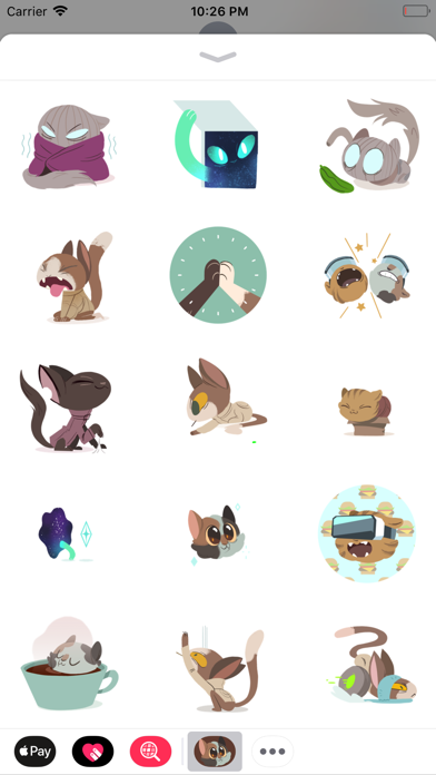 Cat 'S' Trophy Sticker Pack 1 screenshot 3