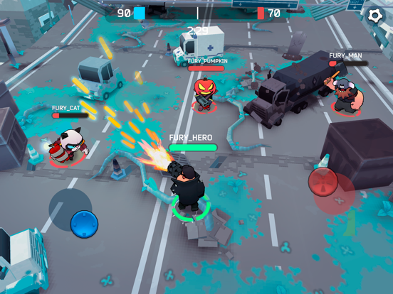 Fury Wars Online - shooter iPad screenshot
