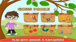 Game screenshot Kids Guess Puzzle Game mod apk