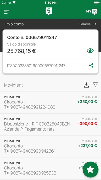 Banca 5 Mobile screenshot-5