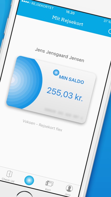 Selvbetjening til Rejsekort