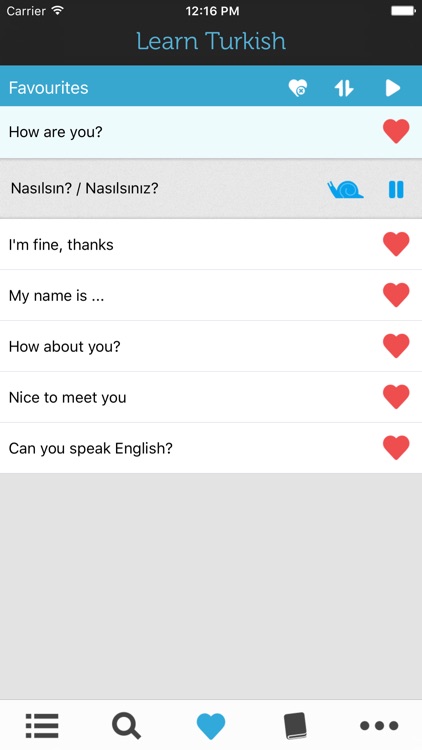 Learn Turkish - Phrasebook screenshot-4
