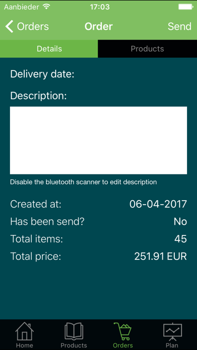 Quick2Order Screenshot
