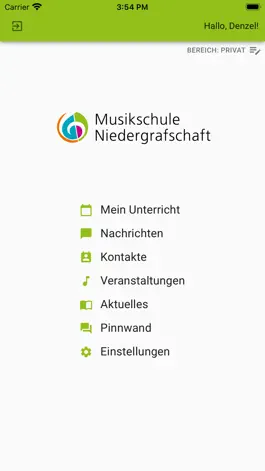 Game screenshot Musikschule Niedergrafschaft apk