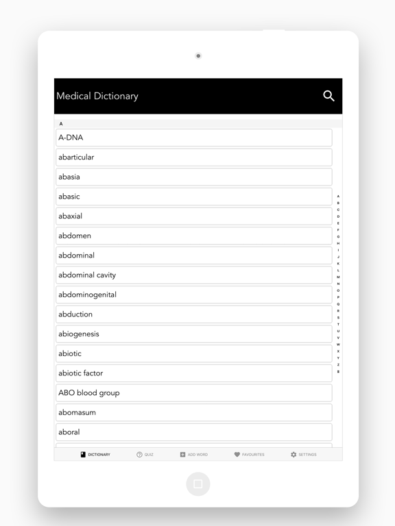 Screenshot #1 for Medical Dictionary -Vocabulary