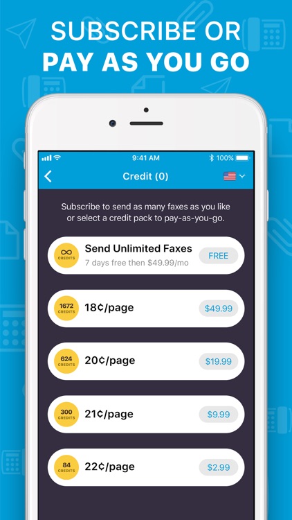 iFax: Fax app, fax from iPhone screenshot-6