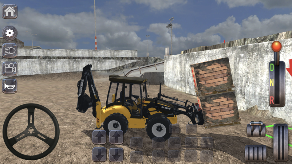 #4. Excavator Backhoe Loader Game (iOS) By: Yalcin Catar