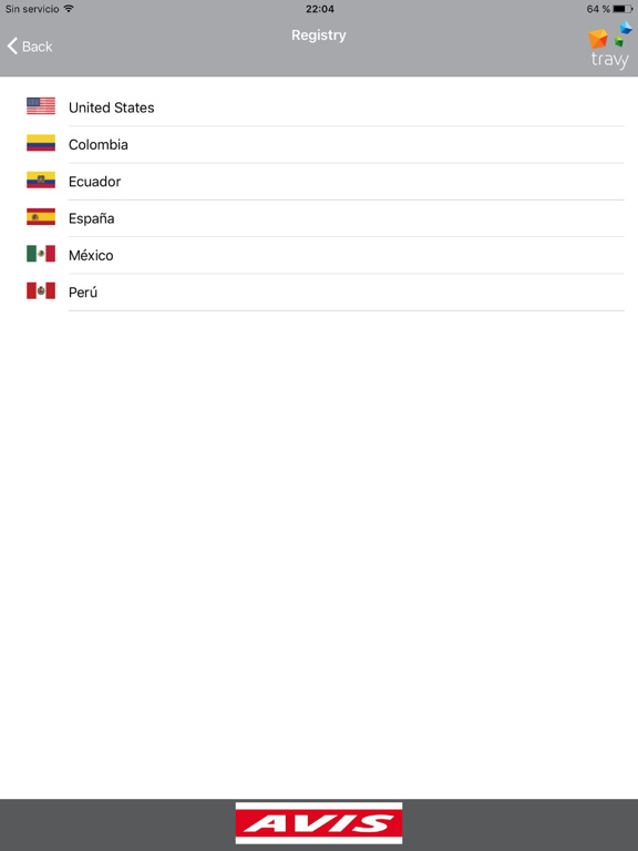Travy app iPad screenshot 2 - Travel app