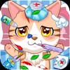 Pet hospital doctor icon