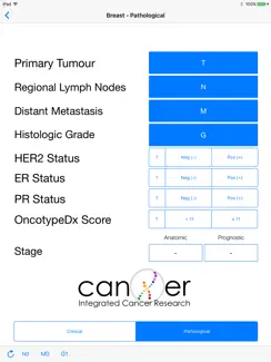 TNM Cancer Staging Calculator iPad image 4