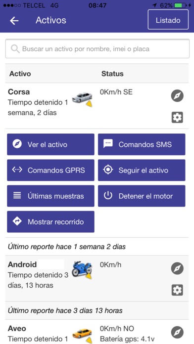 ROCA GPS S.A.S Screenshot