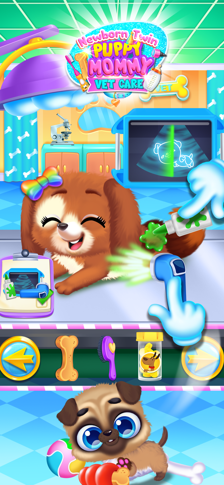Baby Puppy Mommy Dog Vet Care screenshot 2
