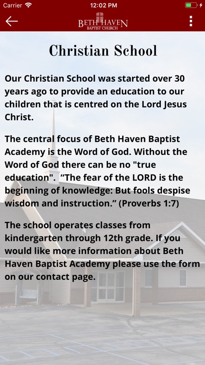 Beth Haven Baptist Church screenshot-4