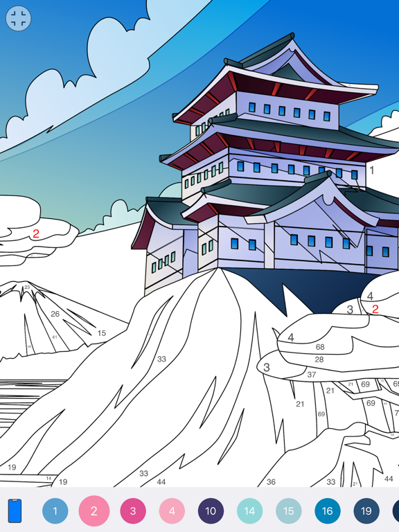 Screenshot #5 pour Coloring Book Color By Number.