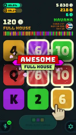 Game screenshot Merge Poker - Solitaire Game apk