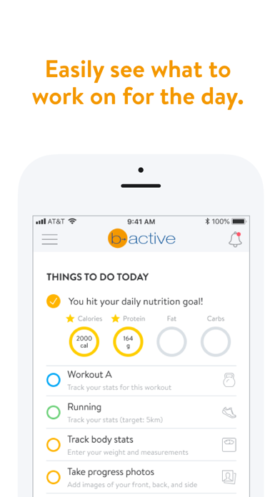 B ACTIVE Screenshot