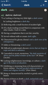 American Heritage® Dictionary screenshot