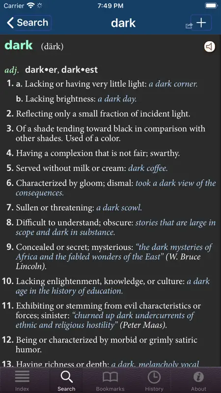 American Heritage® Dictionary screenshot 6 of 6
