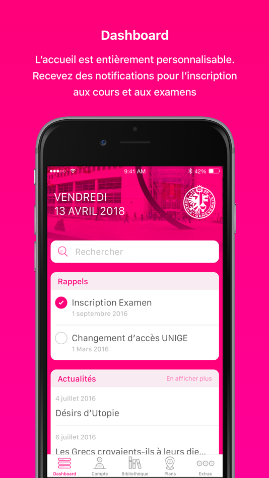 #4. UNIGE Mobile (iOS) 由: Université de Genève